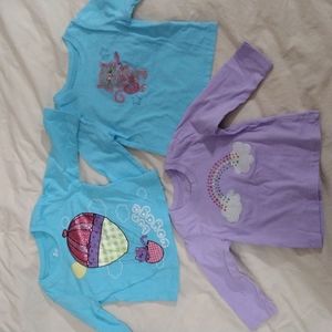 Childrens Place 6-9 month shirts (3 shirts)